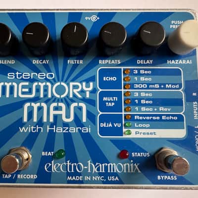 Electro-Harmonix Memory Man Stereo with Hazarai | Reverb