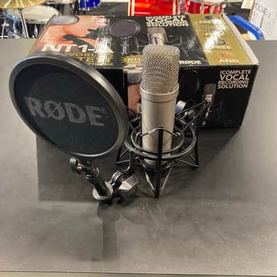RODE NT1-A Large Diaphragm Cardioid Condenser Microphone 2002 - Present - Silver image 2
