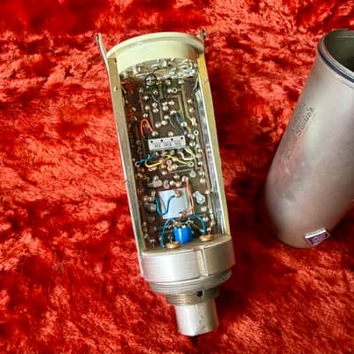 Neumann U87 c 1970 - Nickel original vintage Germany FET condenser microphone mic imagen 12