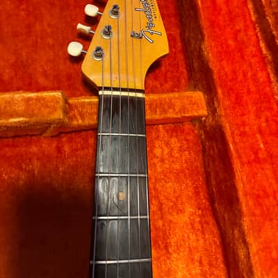 Fender Musicmaster with Rosewood Fretboard 1961 - 1964 - Olympic White image 15