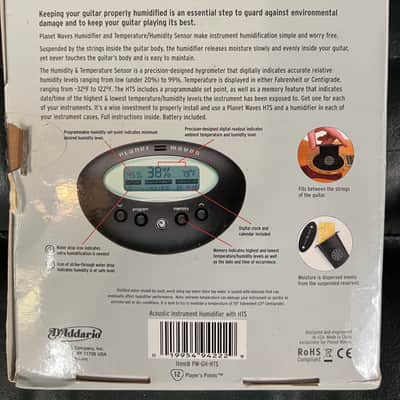 Planet Waves Acoustic Guitar Humidity Control Kit w/HTS image 2