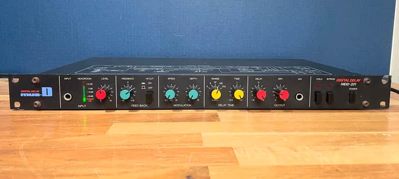 Mus-D MDD-201 Extremely Rare 80's Vintage Digital Delay image 1
