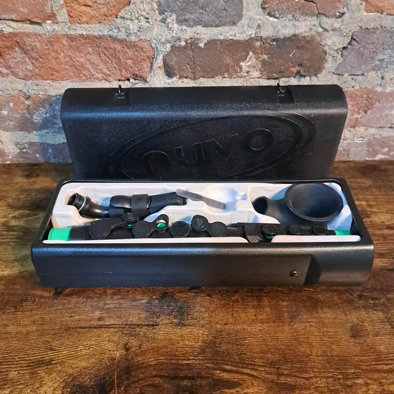 Nuvo jSax (Black with Green Keys - 2020s) image 1