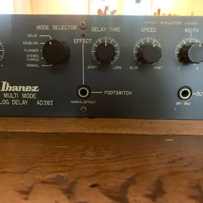 Ibanez AD202 Analog Delay 1980s - Black image 3