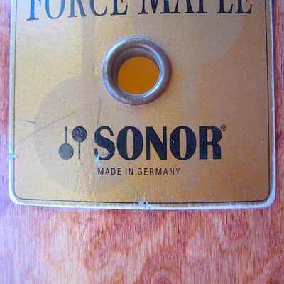 12" x 10" SONOR Force Maple Tom Drum - Vintage image 8