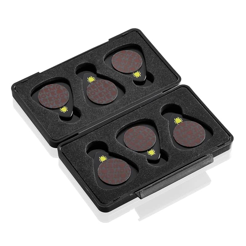 Acoustic TIK PIK 6-Pack Guitar Picks for & Bass Guitars | As Seen On Shark Tank | Heavy Gauge 0.96mm