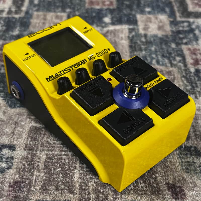 ZOOM MULTISTOMP MS-2000+ イエロー ZOOM MULTISTOMP MS-200D+ ギター