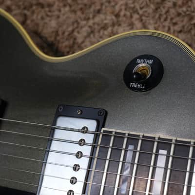 Video! 1986 Gibson Les Paul Custom Charcoal Metallic / Gun Metal Grey image 11