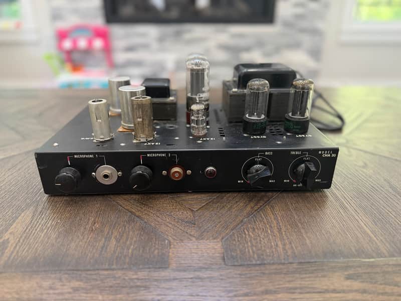 Vintage 1959 Bogen Challenger CHA33 Guitar amp conversion Tube guitar amp image 1