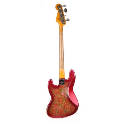 Fender Custom Shop Limited Edition Paisley Jazz Bass Heavy Relic image 3