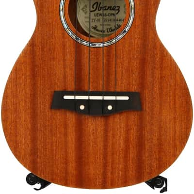 Ibanez UEWS5 Soprano Acoustic Ukulele - Natural Mahogany image 1