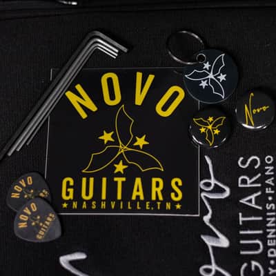 Novo Custom Shop Serus J Electric Guitar - Ocean Turquoise with Gig Bag image 15