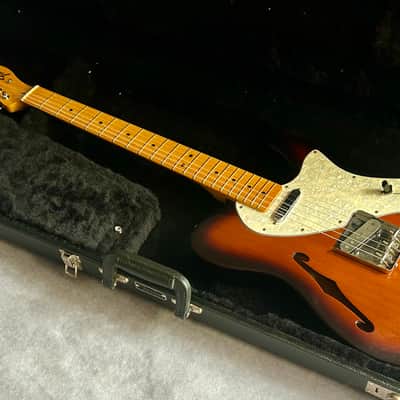 Fender American Vintage '69 Telecaster Thinline Reissue 2-Color Sunburst 2011 image 24