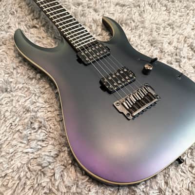 Ibanez RGAR61AL-BAF Axion Label 2019 - 2020 - Black Aurora Burst image 7