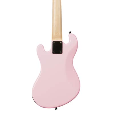 Kala Solid Body Fretted UBASS-SB-LP-FS Light Pink image 2