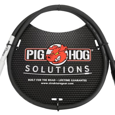 New - Pig Hog PX4T6 Patch Cable Stereo Balanced Adapt Xlr Male To 1/4" Trs, 6ft image 2