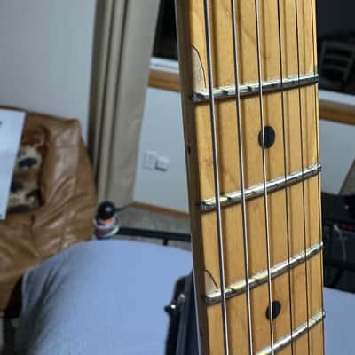 Fender American Standard Stratocaster with Maple Fretboard 1998- Brown Sunburst image 7