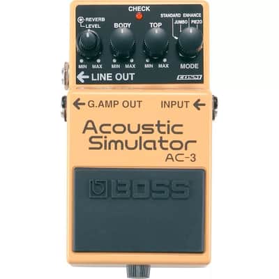 Boss AC-3 (アコースティックシュミ　中古) Boss AC-3 Acoustic Simulator Pedal | Reverb