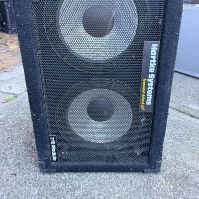 Hartke 210XL V2 200-Watt 2x10" Bass Speaker Cabinet 2019 - Present - Black image 2