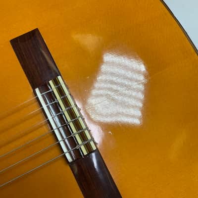 Aria Model A555 Classical Acoustic Guitar Made In Japan With Gig Bag image 11