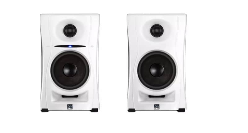 Kali Audio LP-UNF Ultra-Nearfield Desktop Studio Monitor System - White (Pair) imagen 1