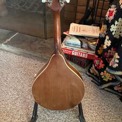 1980s Hondo HM6 A-Style Mandolin  - Sunburst image 3