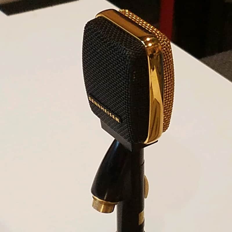 Sennheiser MD 409 N 60s Dynamic Microphone (Original 1960's Mic