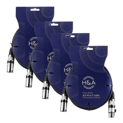 Behringer U-PHORIA UMC404HD USB Audio Interface, Audiophile 4x4, 24-Bit/192 kHz USB Audio/MIDI Interface with Midas Mic Preamplifiers  Bundle with 4x 25' XLR M to F Microphone Cables (5 Items) image 5