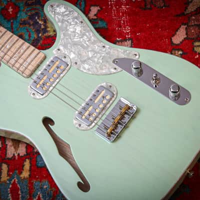 FENDER USA FSR Parallel Universe II Magico Telecaster "Trans Surf Green + Maple" (2020) image 22