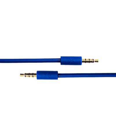 Endorphin.es Trippy Cables TRRS Eurorack Patch Cable (Blue) image 1