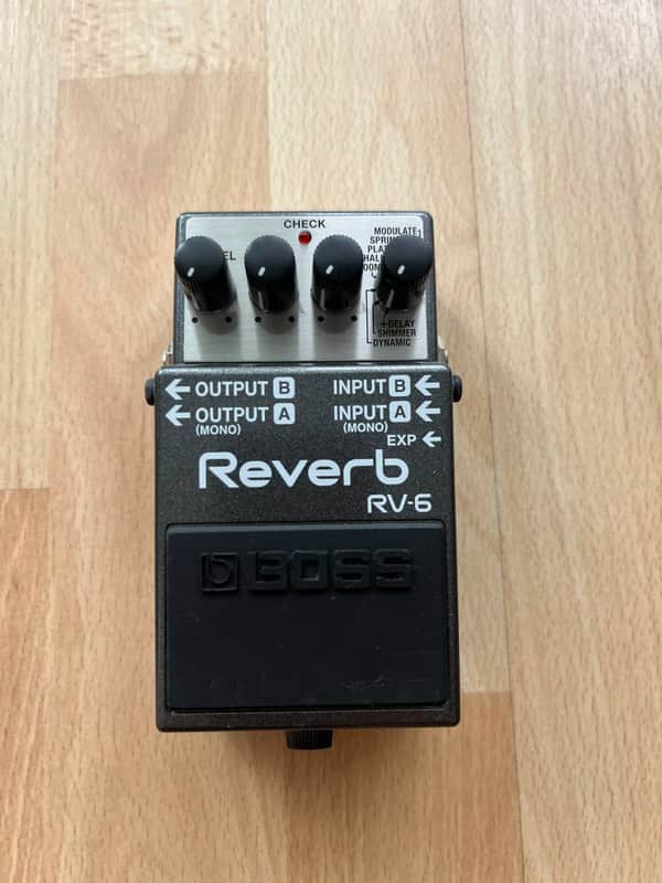 Boss RV-6 Reverb 2015 - Present - Silver image 1