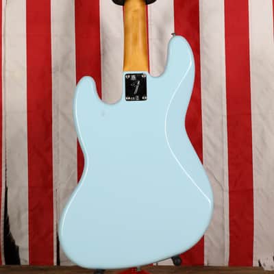 Fender Gold Foil Jazz Bass - Sonic Blue image 8