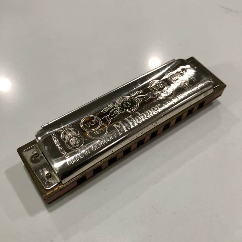 Vintage Pre-War Hohner Marine Band 1896 Harmonica, Star of David, Made in Germany- Key of F image 1