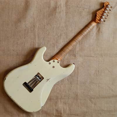 Sonnemo Custom Vintage ST relic, Transparent Blonde image 14
