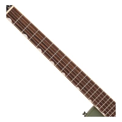 Used Gretsch Streamliner Jet Club 1 Pickup Electric Guitar - Olive Drab image 3