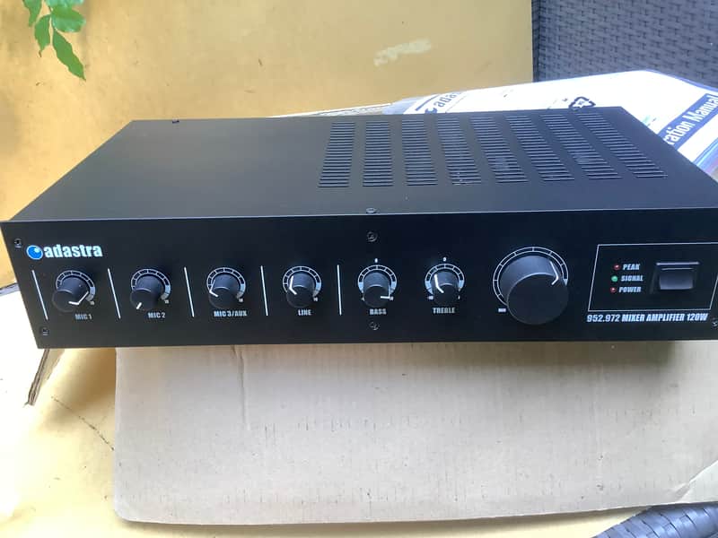 Adastra 952.972 Amplifier 120W PA in excellent condition image 1