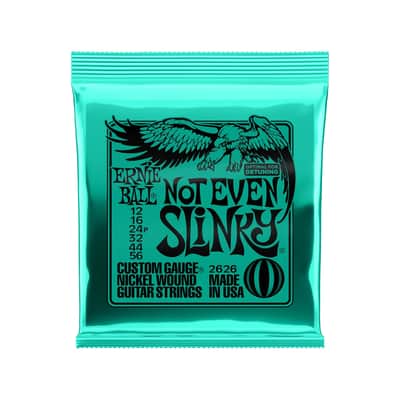 Ernie Ball Not Even Slinky Electric Guitar Strings 12-56 image 1