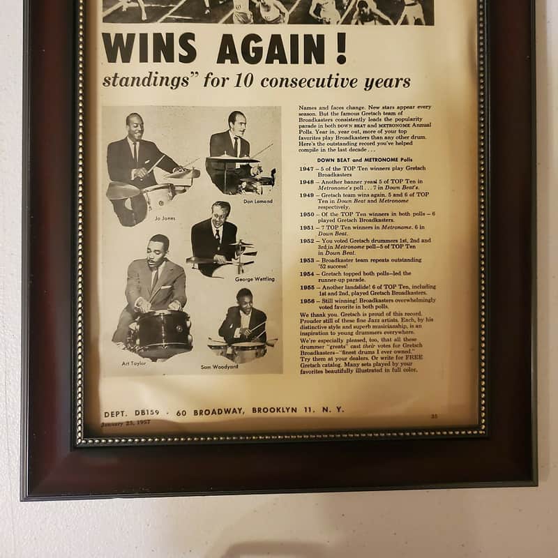 1957 Gretsch Wins Again Bw