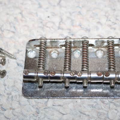 Vintage Original 1970s Fender Precision or Jazz Bass Bridge - No Tariffs