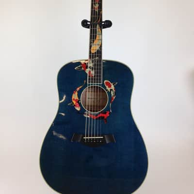 Taylor Custom 6 String Guitar GSLJ Koi Living Jewel Enlay Limited 65 of 100  with Original Hard Case image 1