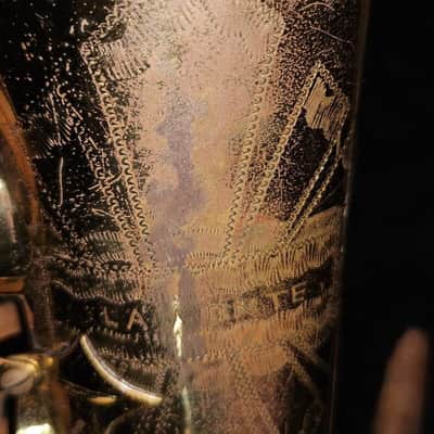 La Monte Alto Saxophone With Case, Italy, Very Good Condition image 4