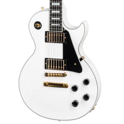 Gibson Custom Les Paul Custom with Ebony Fingerboard - Alpine White image 1