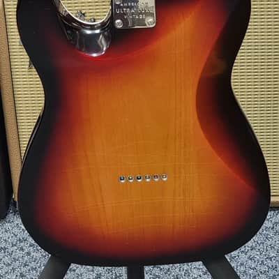 2025 Fender American Ultra Luxe Vintage '60s Telecaster Custom w/Case! Sunburst! VERY NICE!!! image 6