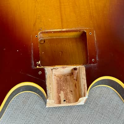 Gibson EB-2 Bass Body (ES-335 Style) – Tea Burst image 10