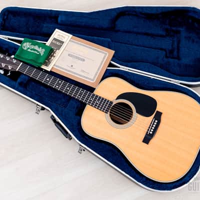 1991 Martin D-28 Dreadnought Acoustic Guitar, Collector-Grade w/ Case, Tags image 21