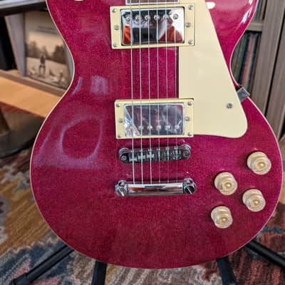 Firefly Guitars Classic FFSP Les Paul Type 2023 - Metallic Rose Pink image 1