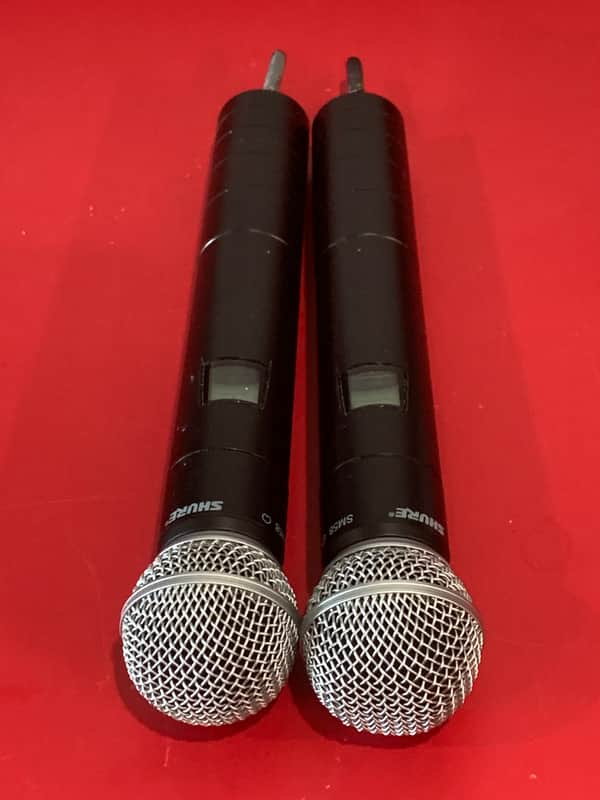 Shure UHF U2 UA 782-806 MHz SM58 handheld wireless microphone transmitter with capsule