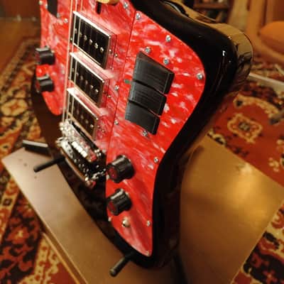 Formanta Style USSR Electric Guitar Built In Tone Bender Soviet Germanium Fuzz image 12