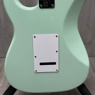 Fender Squier Affinity Stratocaster Electric Guitar Surf Green image 9