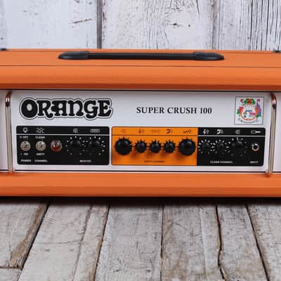 Orange Super Crush 100 Electric Guitar Amplifier Head 100W Solid State Amp Head image 1